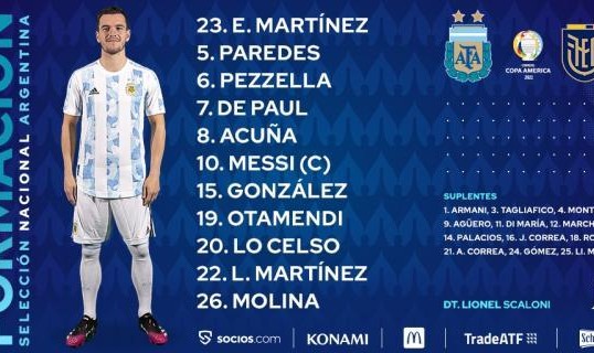 博鱼官网-【美洲杯】梅西2助+任意球破门，阿根廷3比0厄瓜多尔