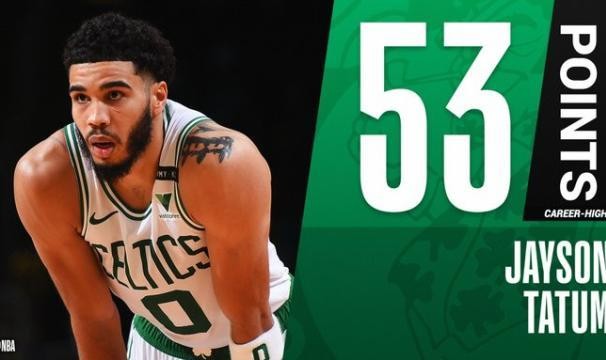 博鱼体育-53分！低迷绿军逼出最强塔图姆 生涯之夜有惊无险